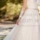 Essense of Australia A-Line Wedding Dress With Organza Skirt Style D2145