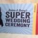Super Hero Wedding Livret Booklet Invitation: Get Started Deposit