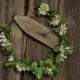 head wreath. Wedding flower crown, Hair floral crown, Wedding Hairpiece, Rustic Head Wreath, wedding Accessories,woodland wedding