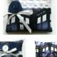 Dr Who Tardis Wedding Ring Pillow- 3 designs available - ( 6x6 inch pillow )