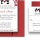 Mickey and Minnie Wedding Invitations, Disney Weddings, Fairytale Wedding Cards - DEPOSIT