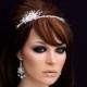 Swarovski Crystal Headband , Bridal Headpiece , Bridal Hair Accessory , Wedding Headband , Crystal Bachelorette Headband