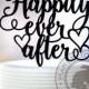 Happily Ever After Wedding Cake Topper 12-220