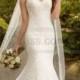 Essense of Australia Beaded Curve-Hugging Trumpet Wedding Dress Style D2209