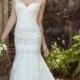Essense of Australia Vintage Boho Wedding Dress With Pearl Beading Style D2208