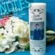 Palm Wax Memorial Candle With Photo And Tealight Insert
