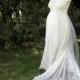 Custom Simply Happy Lace Hippie Dress,Boho Wedding Dress, Maternity Wedding Dress, Ombre Dyed wedding dress, plus size lace wedding dress