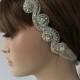Rhinestone Headband, Wedding Headpiece, Rhinestone Headpiece, Wedding Hair piece, Bridal Hair, Hair Accessories