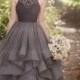 Martina Liana Black Ball Gown Wedding Dress Separates Style Brody   Stevie