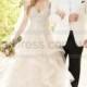 Martina Liana Princess Cut Wedding Dress With Layered Tulle Skirt Style 885