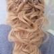 Gallery: Long Curly Half Up Half Down Wedding Hairstyle Via Antonina Roman