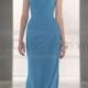 Sorella Vita Turquoise Bridesmaid Dress Style 8281