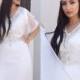 Yara Yosif bridal "Halla" - all white Henna wedding Kaftan caftan abaya