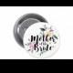 Mother of the Bride Floral Watercolor Wedding Pinback Button