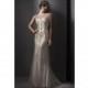 Sottero & Midgley Spring 2015 Dress 29 - High-Neck Fit and Flare Metallic Spring 2015 Sottero and Midgley Full Length - Nonmiss One Wedding Store