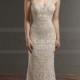 Martina Liana All Over Lace Wedding Dress With Low Back Style 854
