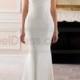Stella York High Neck Sheath Wedding Dress Style 6404