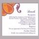 DIY Bollywood Wedding Details Card Template Editable Word File Download Printable Orange Details Card Elegant Paisley Enclosure Cards