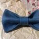 Mens gift Gift for him Denim bow tie Gift for boyfriend Gift for father Gift for husband Anniversary gift for him Holiday gift Gift for boys