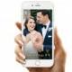 Champagne Toast-Custom Snapchat Filter-Snapchat Geofilter- Wedding