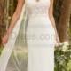 Stella York Cap Sleeve Column Wedding Dress Style 6366