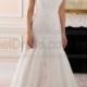 Stella York Floral Lace Wedding Dress Style 6427