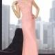 Jean De Lys by Alyce Paris 29692 Light Pink,Burgundy,Sand Dress - The Unique Prom Store