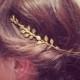 Bridal head band, Bridal tiara,  Gold headband, Hair jewellery, Wedding hair, Inspired by nature, Gold tiara, Bridesmaid hair accessory.