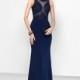 Navy Alyce Mothers Gowns Long Island Alyce Black Label 5795 Alyce Paris Black Label - Top Design Dress Online Shop