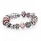 pandora Magasin - Bracelets Pandora Prix * Pandora Tickled Rose Inspirational Bracelet 