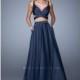Crimson La Femme 21178 - 2-piece Chiffon Cut-outs Sexy Dress - Customize Your Prom Dress