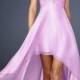 2014 High Low Pink Tailor Made Evening Prom Dress (LFNAF0053) cheap online-MarieProm UK