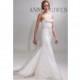 Anne Bowen SP15 Dress 5 - Spring 2015 White Strapless Full Length Anne Bowen A-Line - Nonmiss One Wedding Store