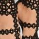 Alaïa - Laser-cut Suede Sandals