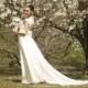 2017 // 0062 - Satin wedding dress - Champagne wedding dress - Ivory wedding dress - Simple wedding dress - Modern wedding dress