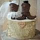 Cowboy boots wedding cake topper-Texas-country wedding-Rustic wedding-Western wedding cake topper-Boots cake topper-country western topper