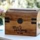 Personalized Wedding Card Box, Wood Wedding Card Box With Slot, 5th Anniversary Gift, Wedding  Memory Chest, Custom Keepsake Trunk