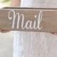 Rustic Mail Holder Planter Box Country Living by Morgann Hill Designs   Quick Shipping Available