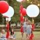 36" Round Latex Balloon with Tassel Tail / Huge Confetti Balloon with Tassels / Biodegradable Latex Huge Balloon / 3' Luxury Balloon