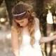 Bridal headband lace tiara wedding hair band bridesmaid head piece  20% off