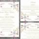 Printable Wedding Invitation Suite Printable Boho Invitation Colorful Invitation Flower Invitation Download Invitation Edited PDF file