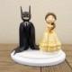 Belle Cake Topper, Disney Wedding Cake Topper, Batman Cake Topper, Wedding Cake Topper, Custom Cake Topper
