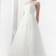 Classic A-Line Floor Length Tulle Wedding Dress - Top Designer Wedding Online-Shop