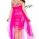 Top Mac Duggal Plus Size Hi Low Prom Dress 76467n - Cheap Discount Evening Gowns