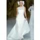 Pronovias SP14 Dress 30 - Full Length Spring 2014 White Pronovias High-Neck A-Line - Nonmiss One Wedding Store