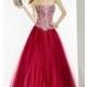 Ball Gown Style Alyce Tulle Strapless Prom Dress - Discount Evening Dresses 