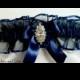 RHINESTONE Wedding garters Navy Blue Garter