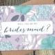Will You Be My Bridesmaid? Floral Card