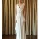Temperley London - Spring 2013 - Chloe Sleeveless Silk A-Line Wedding Dress with Floral Detail at the Waist - Stunning Cheap Wedding Dresses