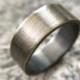Men's Rustic 9mm Wedding Band - Thick Rugged Brass Ring in Oxidized Gold / Gunmetal Finish - Size & Width Customizable